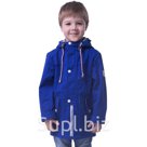 Парка для мальчика рост 110 см цвет синий