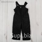 Полукомбинезон для мальчика, рост 146 см, цвет чёрный ПКМ-5/36