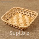 Хлебница квадратная, редкое плетение