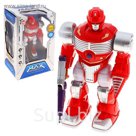 Робот "Космовоин", работает от батареек, световые и звуковые эффекты, цвета МИКС