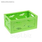 Корзина 24х16х11 см, "Flavia", цвет салатовый