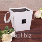 Переноска для цветов с ручками 17 х 17 х 18 см