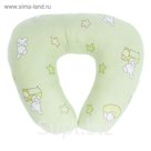 Комплект для новорожденного (подушка, наволочка), размер 43*45 см, цвет МИКС 1148