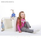 Комплект для девочки: кофта с бантом в горошек, штанишки, рост 110-116 см (5-6л.), цвет микс 9199CC1659