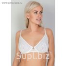 Бюстгальтер женский BS0672-1 цвет белый (white), р-р 80C
