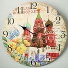 Часы МДФ "Кремль" d=34см (12) Delta DT-0151 (0R-00002607)