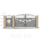 Кованые ворота и калитка 24