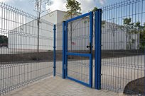 Калитка из сварной 3Д панели 1000x800x4мм RAL