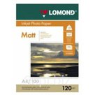 Фотобумага Lomond A4 [0102003] 120 гм? матовая односторонняя (100 л.)