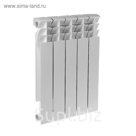 Радиатор биметаллический REMSAN MASTER BM, 500х80, 5 секций