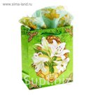 Ароматизированный набор для упаковки подарка «Нежная лилия», MS 18 х 23 х 8 см