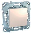 UNICA Переключатель одноклавишный в рамку бежевый (MGU5.203.25ZD)