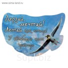 Магнит паспарту "Дерзай, мечтай!"