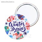 Зеркало новогоднее "Winter Dreams"