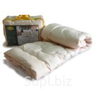 Одеяло синтет. напол."Лебяжий пух" (наб.тик, хлопок )(сумка)