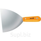 Шпательная лопатка стальная 75 мм полированная пластмассовая ручка SPARTA 852395