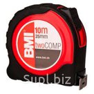 Рулетка BMI в резин.корпусе 10м