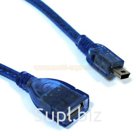 Кабель OTG - Mini USB (M) 0,3 м.