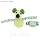 Игрушка для кошки Trixie "Мышь с конфетой" плюш/ткань, 10 см / 5 см