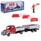 Машина металлическая "Городские службы", с аксессуарами, МИКС