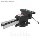Тиски слесарные JTC, поворотные, захват 10"