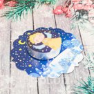 Свеча с предсказанием «Пусть ангел хранит тебя!», 8.5 x 8.3 см