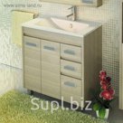 Тумба-комплект Comforty "Марио-90", 85.5х90х46.5 см, с раковиной, цвет сосна лоредо