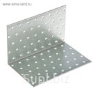 Крепежный уголок равносторонний KUR, 160х100х100 мм, в коробке 25 шт.