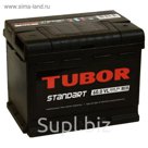 Аккумуляторная батарея Tubor Standart 60 Ач, обратная полярность