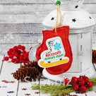 Мягкая игрушка-подвеска "Весёлого Нового года", варежка