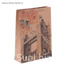 Пакет крафт "Лондон", 31,5 х 42 х 10 см