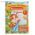 Игровые прописи «Математика» 5+