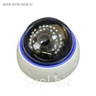 Видеокамера купольная Profvideo PVSL-307 с вариофокальным объективом 2,8-12мм, IP, IR-подсветка 36 LED
