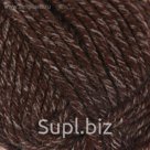 Пряжа "Superlana Maxi" 75% акрил, 25% шерсть 100м/100гр (804 коричневый меланж)