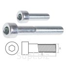 Винт М8х80 мм с внутренним шестигранником цинк DIN 912 10 шт в пласт конт STARFIX SMP1 33784 10