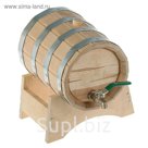 Жбан на маленькой подставке 3 л, берёза