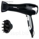 Фен BBK BHD3223i, 2200 Вт, 3 режима, 2 скорости, ионизация, черный/металлик