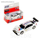 Машина металлическая инерционная BMW M3, масштаб 1:42
