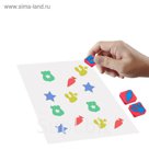 Штампы для творчества, Зверополис 6 двустронних основ + 9 картинок