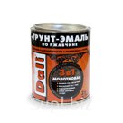 Грунт-эмаль по ржавчине DALI 3в1, молотковая, медная 0,75 л, Рогнеда