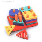 Мягкий конструктор "Сортер", МИКС