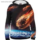 Худи женское "Метеориты", размер M STI-386884