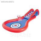 Бассейн надувной игровой, "Мишень", с горкой, 381 х 175 х 69 см, от 2 лет