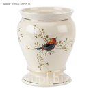 Корзина для мусора Gilded Birds