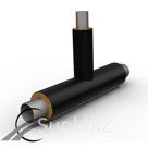 Тройники ППУ в ПЭ оболочке