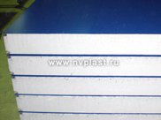 Сэндвич панели на основе утеплителя пенополистирол
