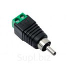 Разъем RCA Optimus штекер с клеммной колодкой (50шт)