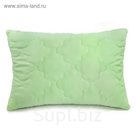 Подушка Мягкий сон 50х70 см МИКС, холлофилл/бамбуковое волокно, микрофибра 82г/м, пэ 100%