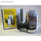 Зеркало боковое на ГАЗЕЛЬ 3296 хром, левое, с повторителем поворота и габаритом, 1 шт.