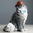 Статуэтка "Кот в шляпе с котелком" 31см